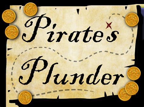 Pirate's plunder Crossword .